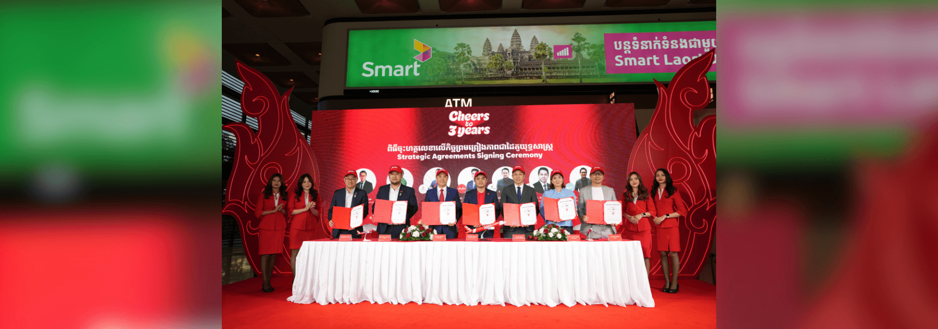 Smart Axiata and AirAsia Connect Travelers to a More Accessible and Digitally Enabled Cambodia