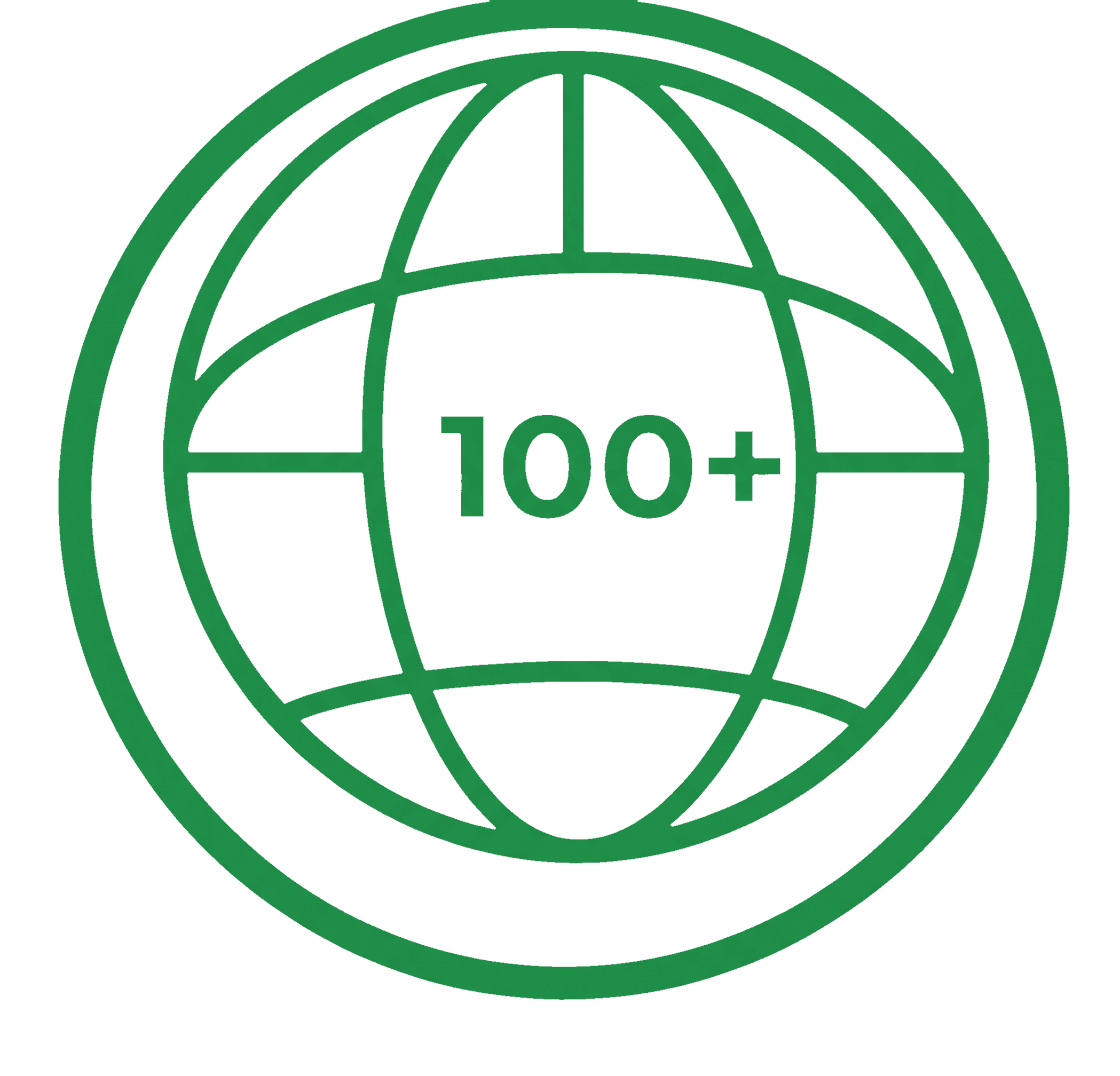 Reach over 100 countries worldwide
